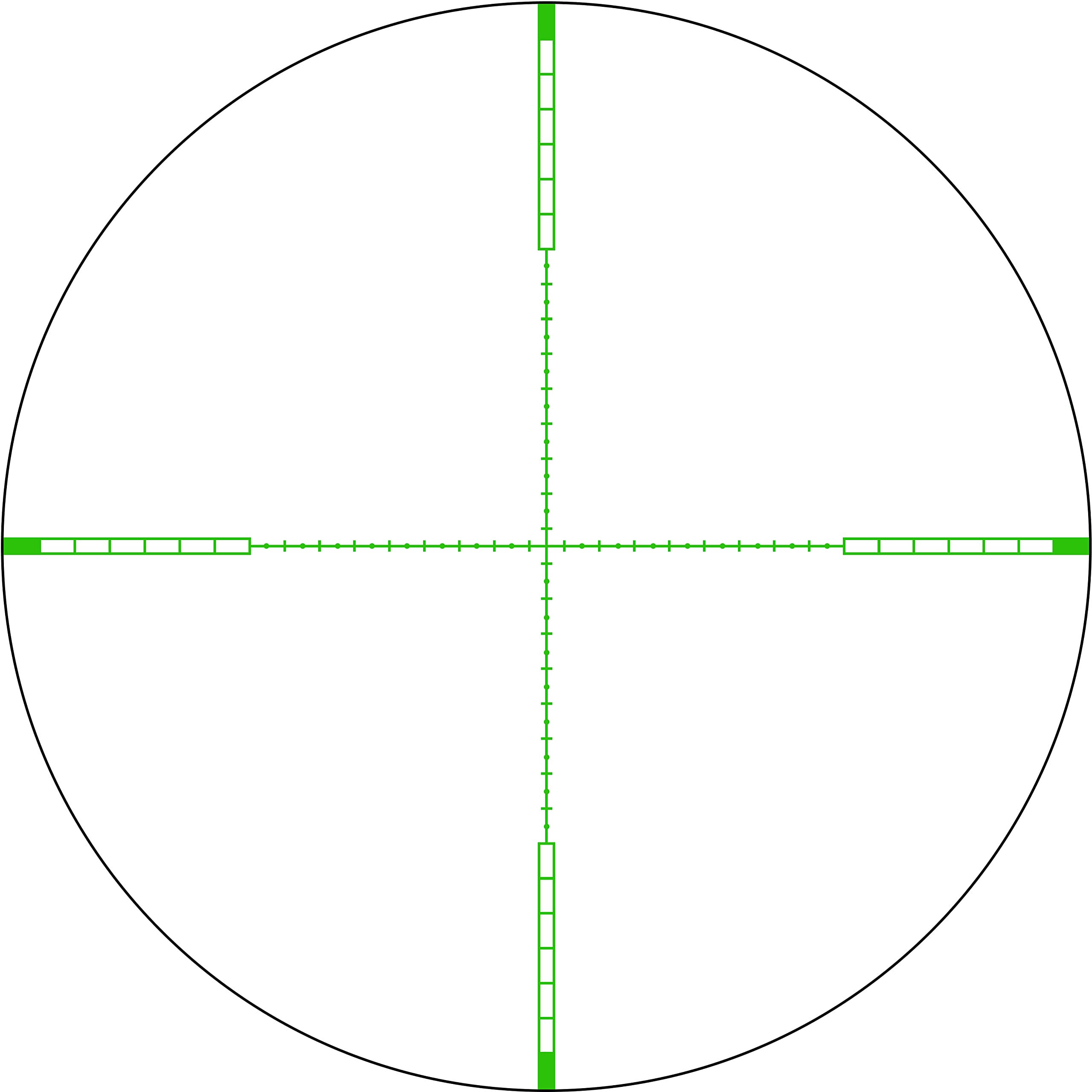 SPINA OPTICS 4-16x44 / 6-24x50 SFP 2nd Focal Flat Rifle avec mil Dot Reticle et Support annulaire de 20 mm, Lunette de visée Noires étanches et antibuées, Tube de 30 mm
