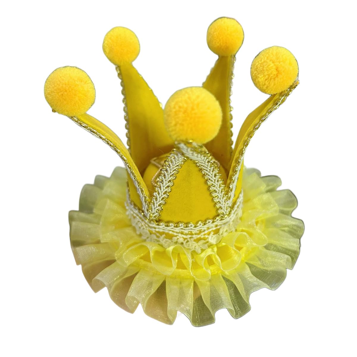 BPURB Women Circus Clown Hat Men Jester Mini Top Hat Lolita Headband Halloween Cosplay Costume for Carnival Christmas Party
