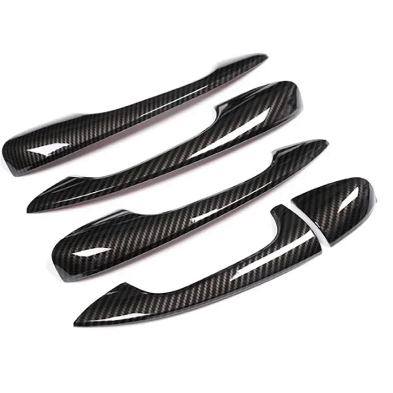 UJNHEQ for Benz A B C E GLC CLA GLE GLS GLB Class W177 W247 W205 W213 X253 C118 W167 X167 Car Door Handles Covers Styling(Type B)