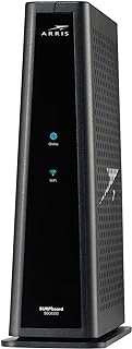 ARRIS Surfboard SBG8300-RB DOCSIS 3.1 Cable Modem & AC2350 Wi-Fi Router | Comcast Xfinity, Cox, Spectrum & More | Four 1 Gbps Ports | 1 Gbps Max Internet Speeds | 4 OFDM Channels |- REFURBISHED