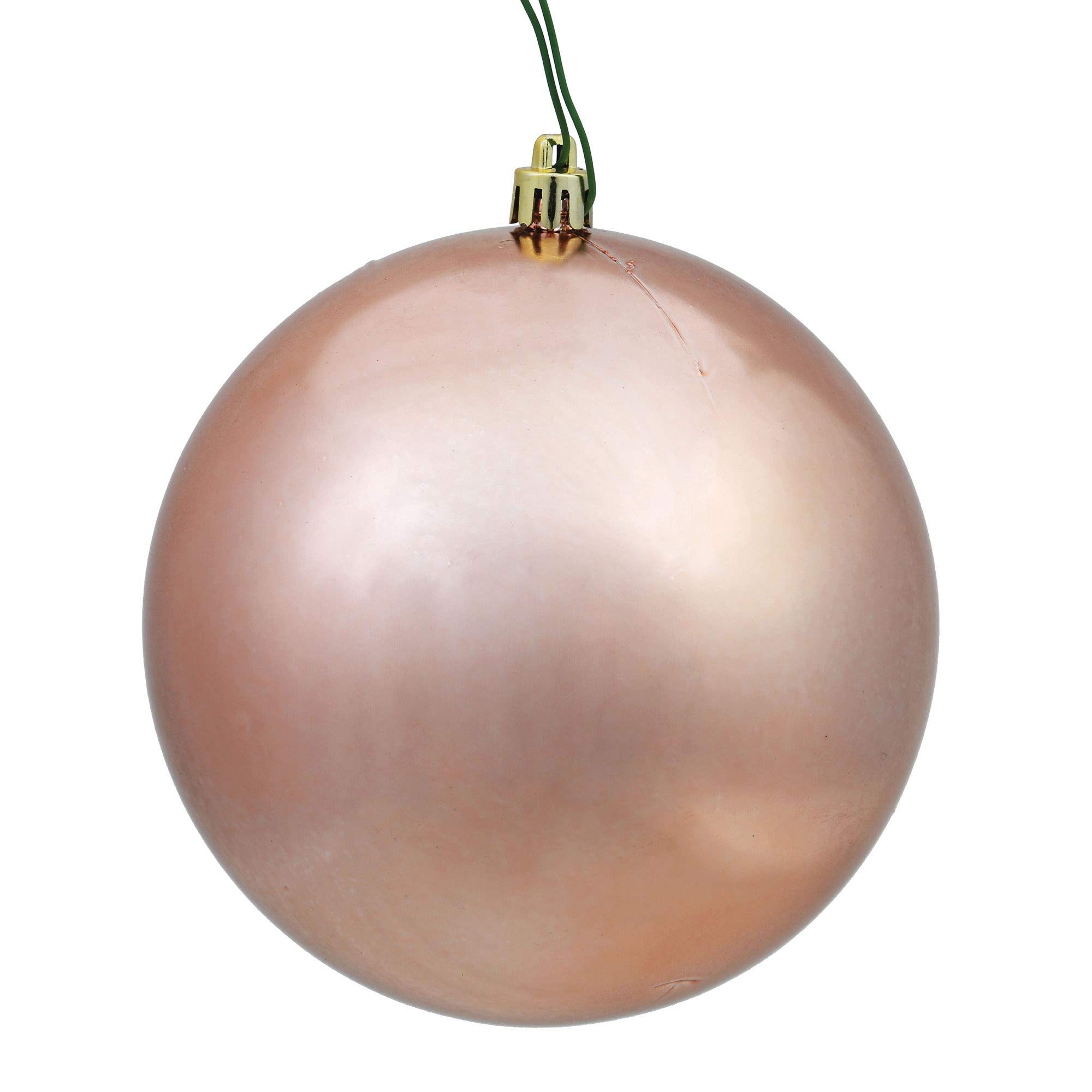 Boule ornements 6" couleur or rose pour habiller les grands espaces