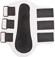 Vista 6 de Dura-Tech Botas de férula de caballo multiusos Protección contra impactos de tendón Carcasa de neopreno de 3/8 pulgadas Cuero acolchado