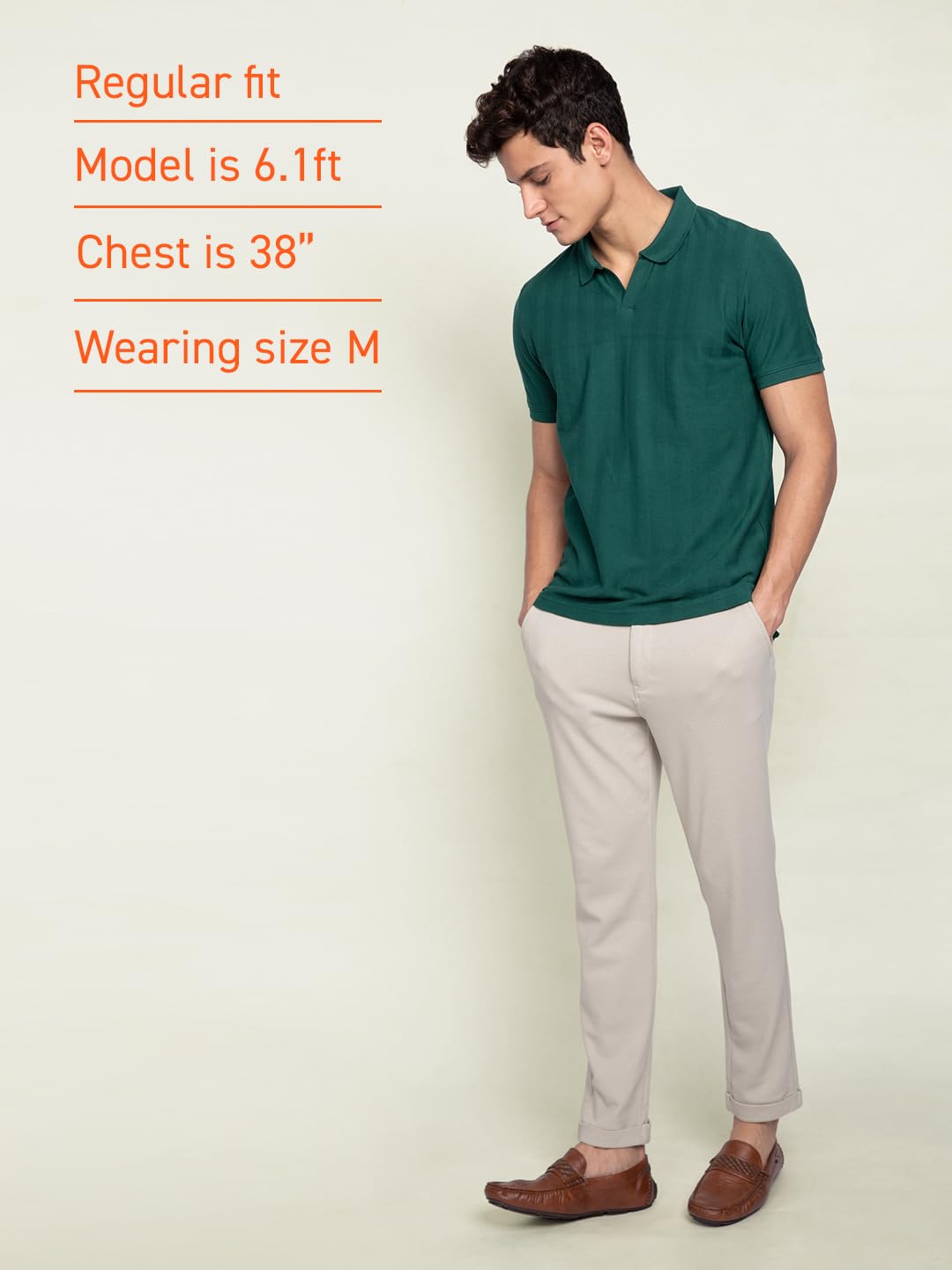 DAMENSCH Camiseta polo de piqué para hombre, textura llamativa, refrescante todo grado, algodón de primera calidad, textura de espiga, cuello Johnny