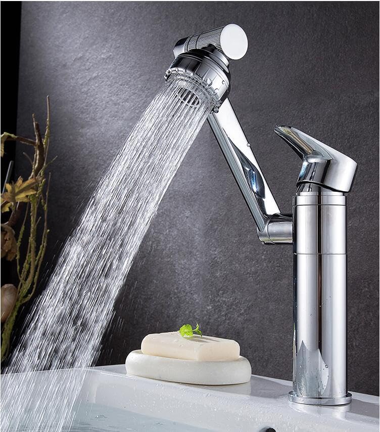 Robinet de lavabo multi-usage eau chaude et froide pour lavage de cheveux - 6