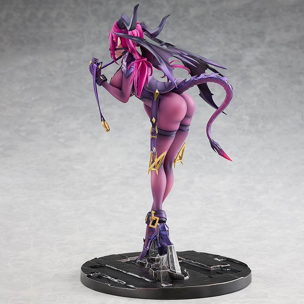Figurka Anime Curtis Model Dragon Girl Stojąca Figurka Monster Girl Curtis Model Przedmiot kolekcjonerski Statua Ozdoby, 24cm