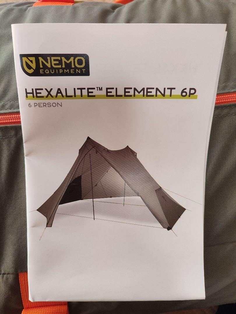NEMO ヘキサライトエレメント二股ポール2本セット 新品未使用 ヘキサライトエレメント二股ポール2本セット 未使用 美品】NEMO