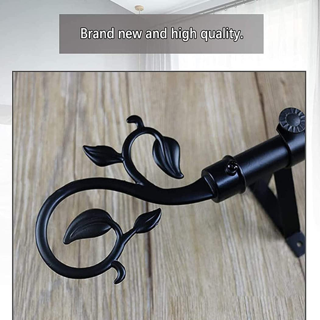 Lot de 4 embouts de tringle à rideaux – Embouts décoratifs pour tringles à rideaux – Accessoires élégants pour décoration d'intérieur, parfaits pour le salon et la chambre à coucher