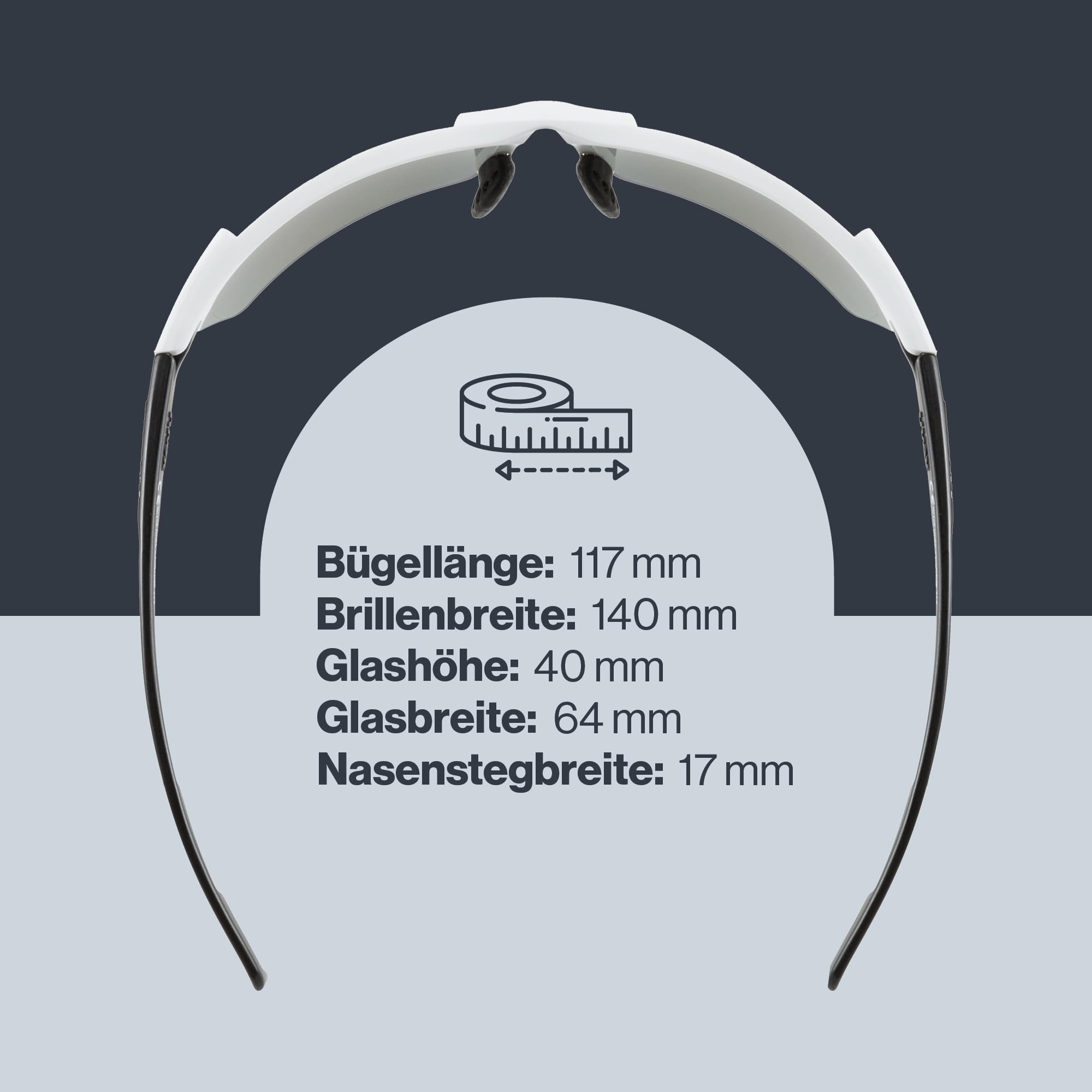 Uvex Sportstyle 114 Sport-Sonnenbrille Fahrradbrille – Wechselscheiben für flexible Lichtverhältnisse – black matt/silver