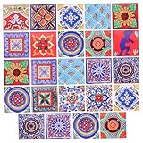 Autocollants pour carrelage - ils peuvent être collés sur les carreaux de pour protéger vos carreaux de l'huile et de la poussière, très pratiques, autocollants de salle de bain pour les murs