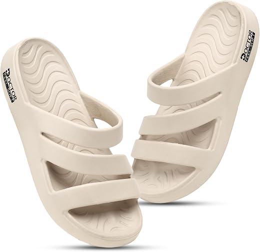 DOCTOR FEEL SOFT Women?s Cushioned Thong Slippers | Lightweight EVA Flip Flops with Anti-Slip Sole | Everyday Wear, Indoor...