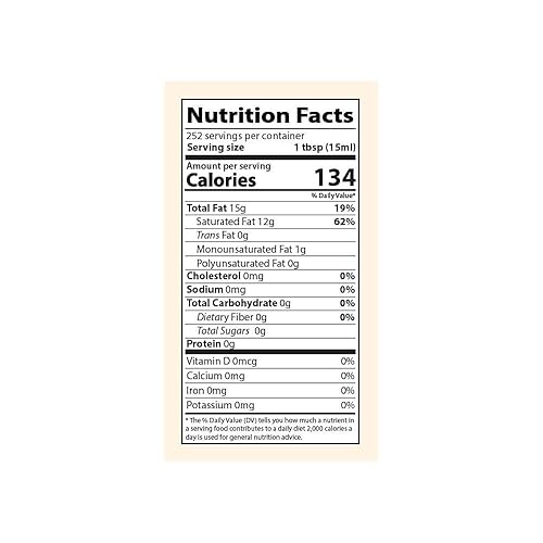 Miniatura 3 de Kevala Aceite de coco orgánico 128 fl oz