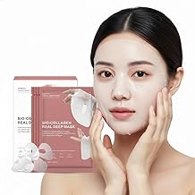 Collagen Glass Skin Overnight Mask - Korean Collagen Face Mask with Low Molecular Collagen & Hyaluronic Acid, Pore Perfecting & Hydrating, Paraben-Free, For All Skin Types [ Pack Of 4 ]