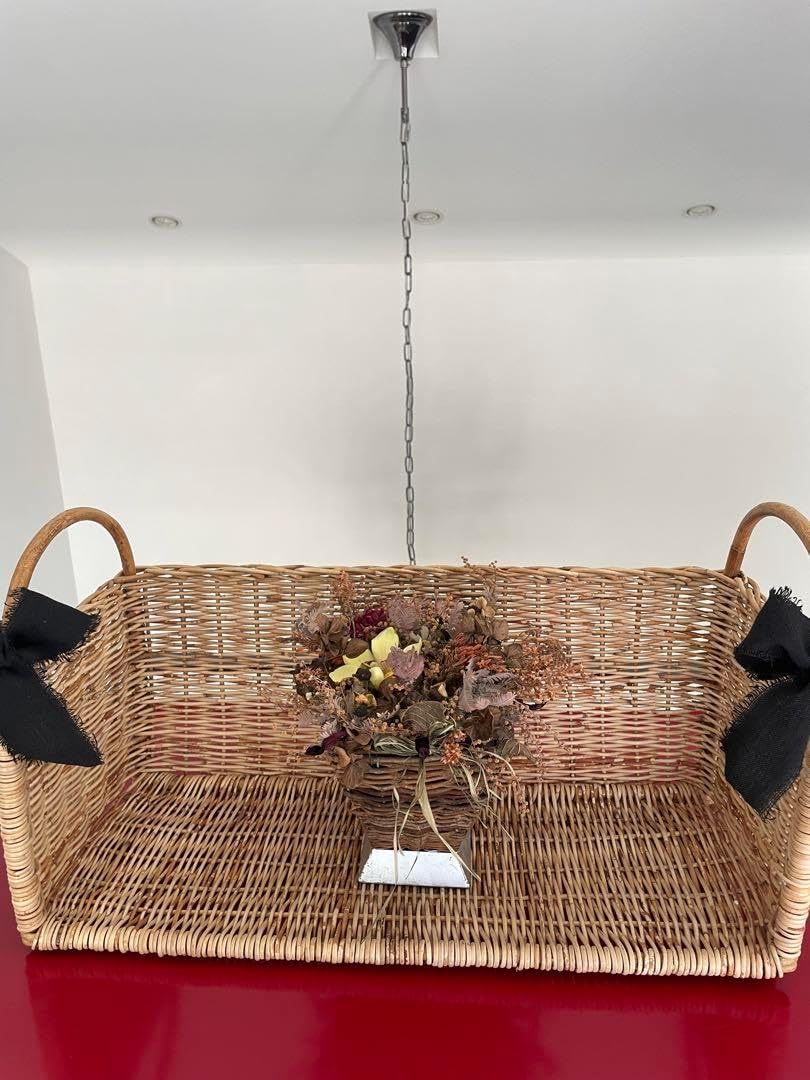 【藤・ラタン】ハンガーラック　棚　ラック　引き出し　収納　籐家具　アンティーク 藤・ラタン】ハンガーラック 棚 ラック 引き出し 収納 籐家具