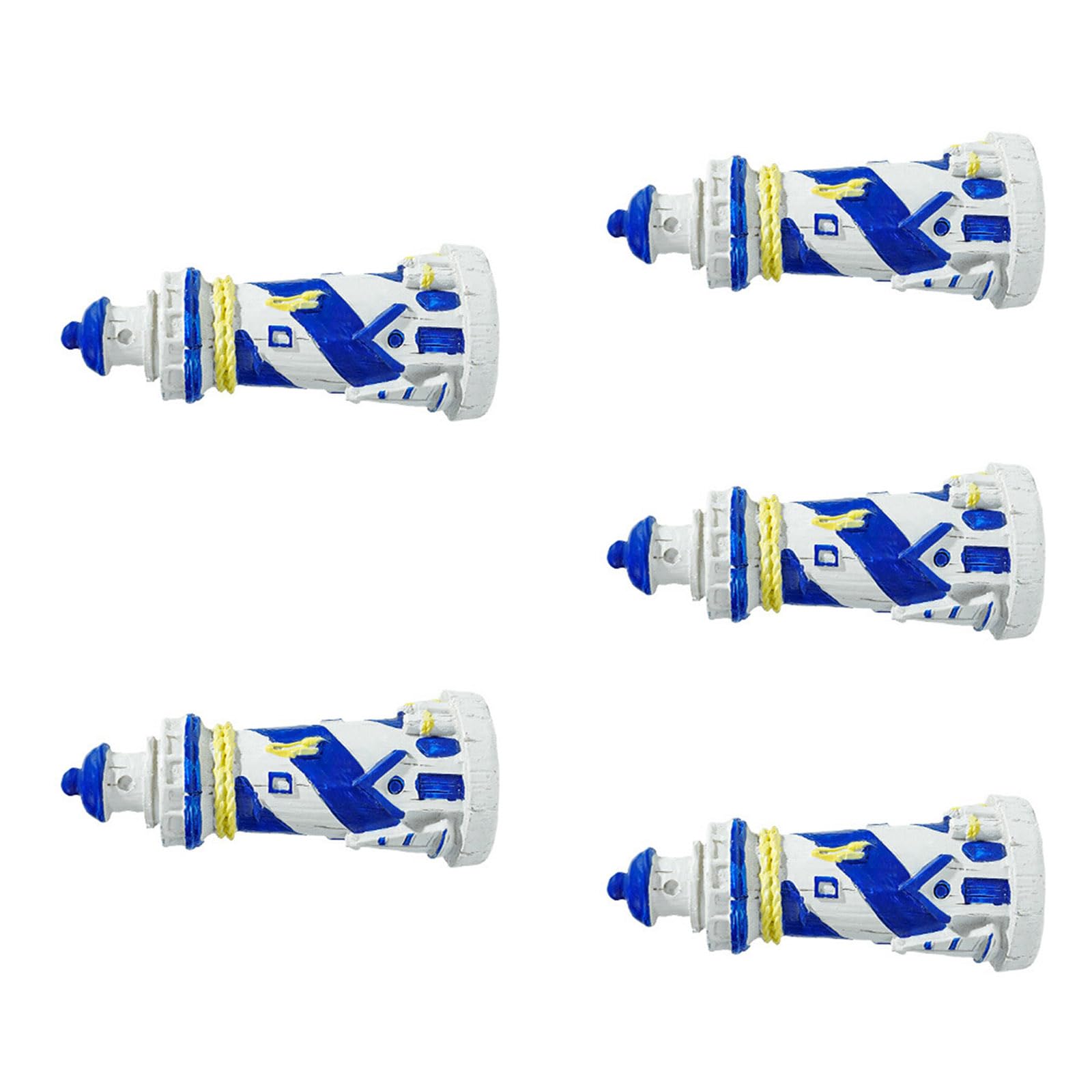 Acquari Castelli Artificiali Faro Simulazione Paesaggio Grande Figurine FishTank Paesaggistica Serbatoi di pesce Resine Ornamenti Acquario