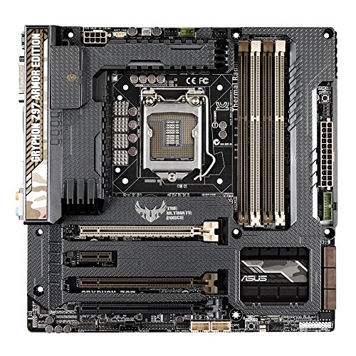 Asus 90MB0JC0-M0EAY0 Gryphon Z97 Armor Edition Scheda Madre, Nero