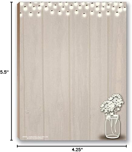 Miniatura 8 de Bloc de notas rústico y papelería - 60 hojas de membrete rústico y 4 bloc de notas con temática rústica