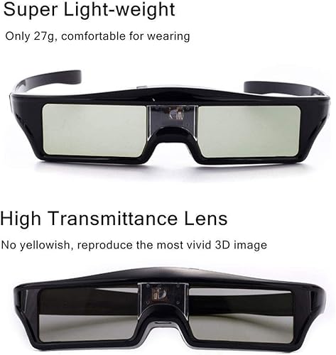 Miniatura 3 de Gafas 3D recargables con obturador activo para todos los proyectores