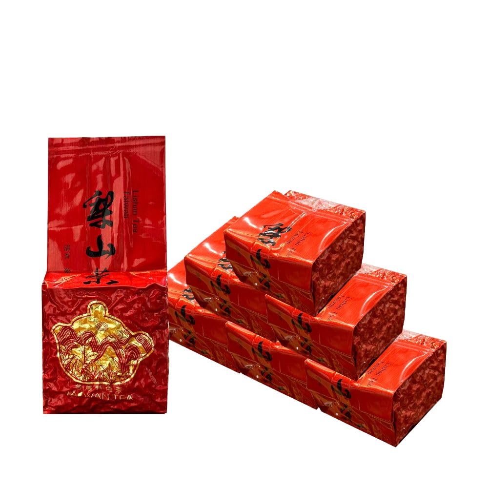 Taiwan unique tea,梨山濃郁甜果烏龍茶葉 Lishan Oolong Tea,75g*8