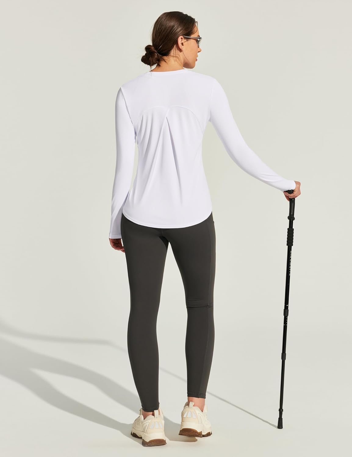 Heathyoga Womens Workout Tops UPF 50+ Long Sleeve Sun Shirts for Women SPF Rash Guard UV Protection Hiking Running Shirts