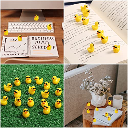 Canard pour aquarium et figurine canards miniatures en pack de 100 pièces - 7