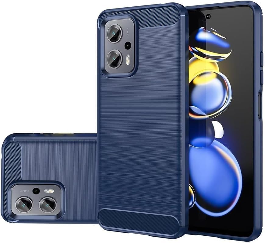 Image of Basic Case for Mi Redmi K50i (Carbon Fibre Blue)