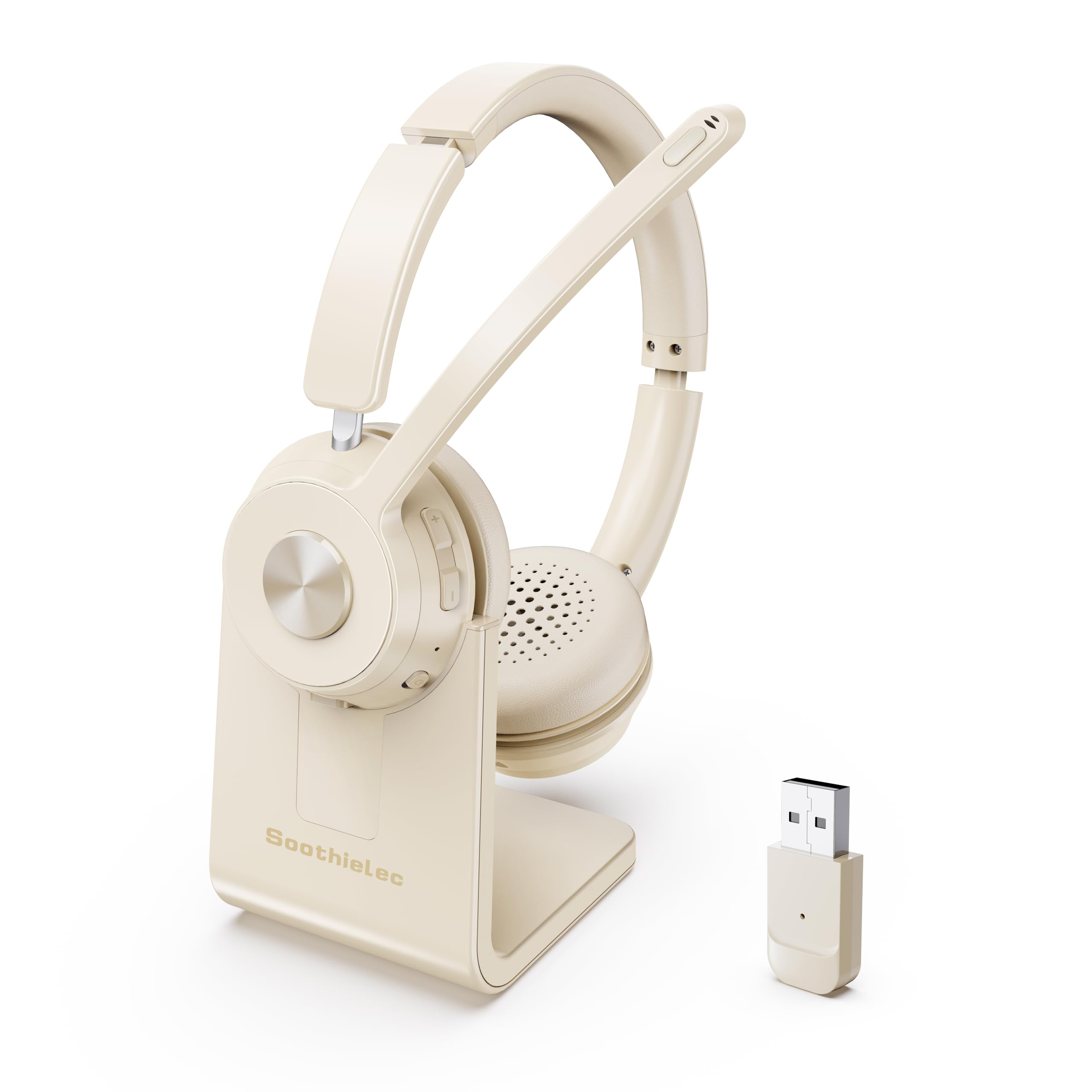 Soothielec Wireless Headset, Bluetooth 5.3