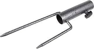 MUSISALY 1 Peça Guarda-Sol Plugue Resistente Suporte De Guarda-Chuva Base Sombrillas Para Pátio Externo Guarda-Chuva De Praia Resistente Guarda-Chuva De Praia Espigão Sombra De Sol Suporte