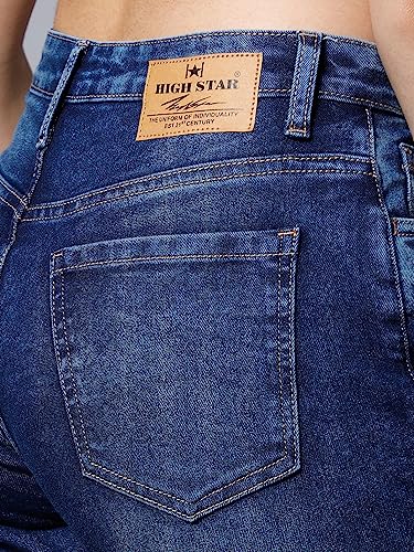 Image of HIGH Star Women's Regular Fit Mid Rise Jeans