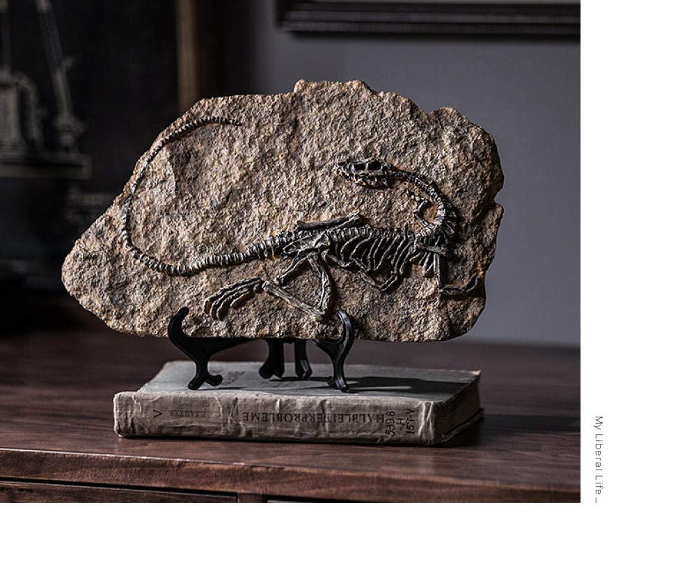 Statua Oszałamiająca ozdoba do domu ogrodu rzeźba dekoracja posągi i figurki rzeźby posągi dinozaur okaz statuetka żywica zwierzę dom salon mały model-D_As_Shown(B)