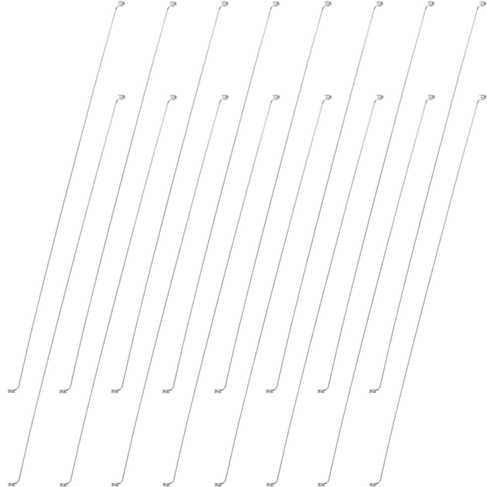 BESTonZON 50pcs Stainless Steel Cheese Slicer Replacement Wire for Block Cheese Slicer