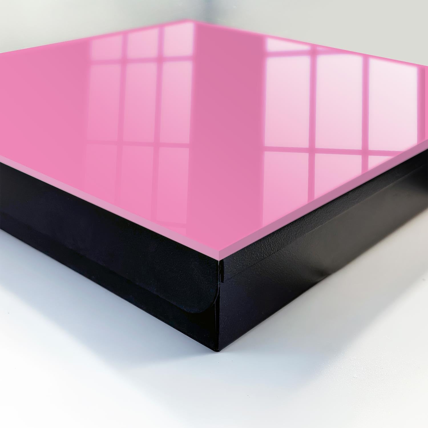 Cassa 30x30 cm rosa freddo Porta Sinistra Nero | Appendiabiti | Bacheca | Vetrinetta | Nicchia | Casellario | Armadio | Gancio | Quadro | Mobiletto | Contenitore | Supporto