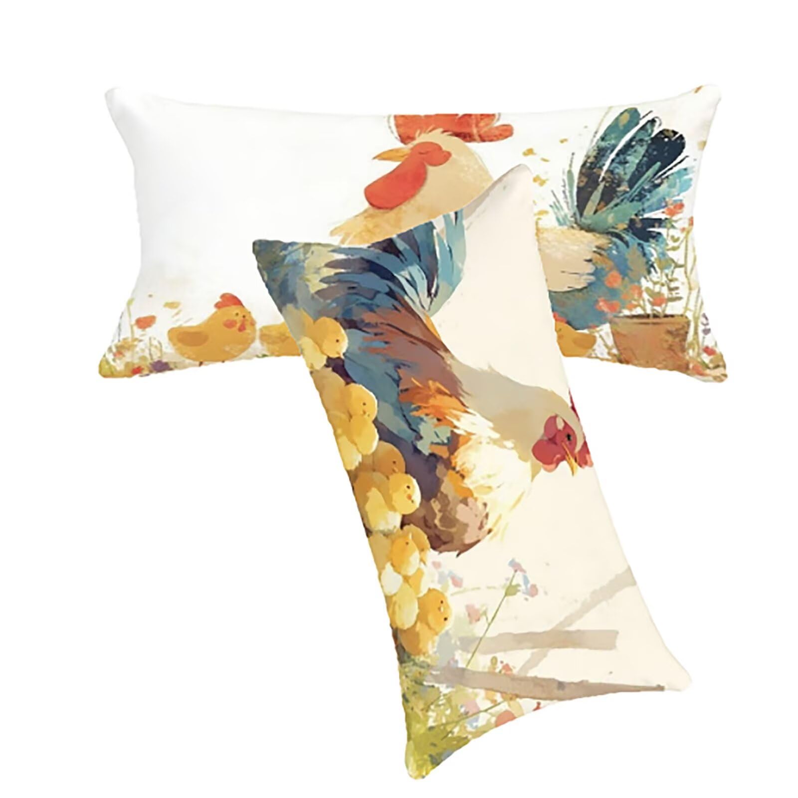 Coussin extérieur imperméable orange 70x90 pour balcon et jardin