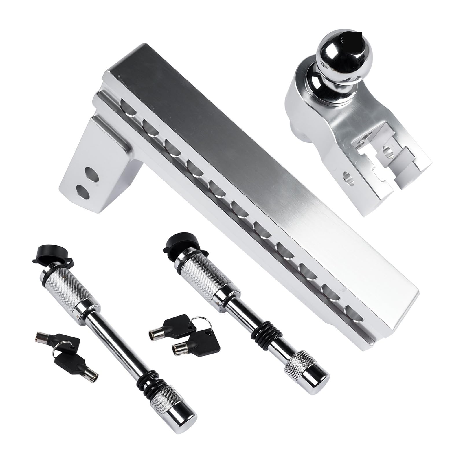 Zaczep Przyczepy, Regulowany zaczep holowniczy do odbiornika 2'' 10'' Drop Rise Tow Hitch 12500LBS