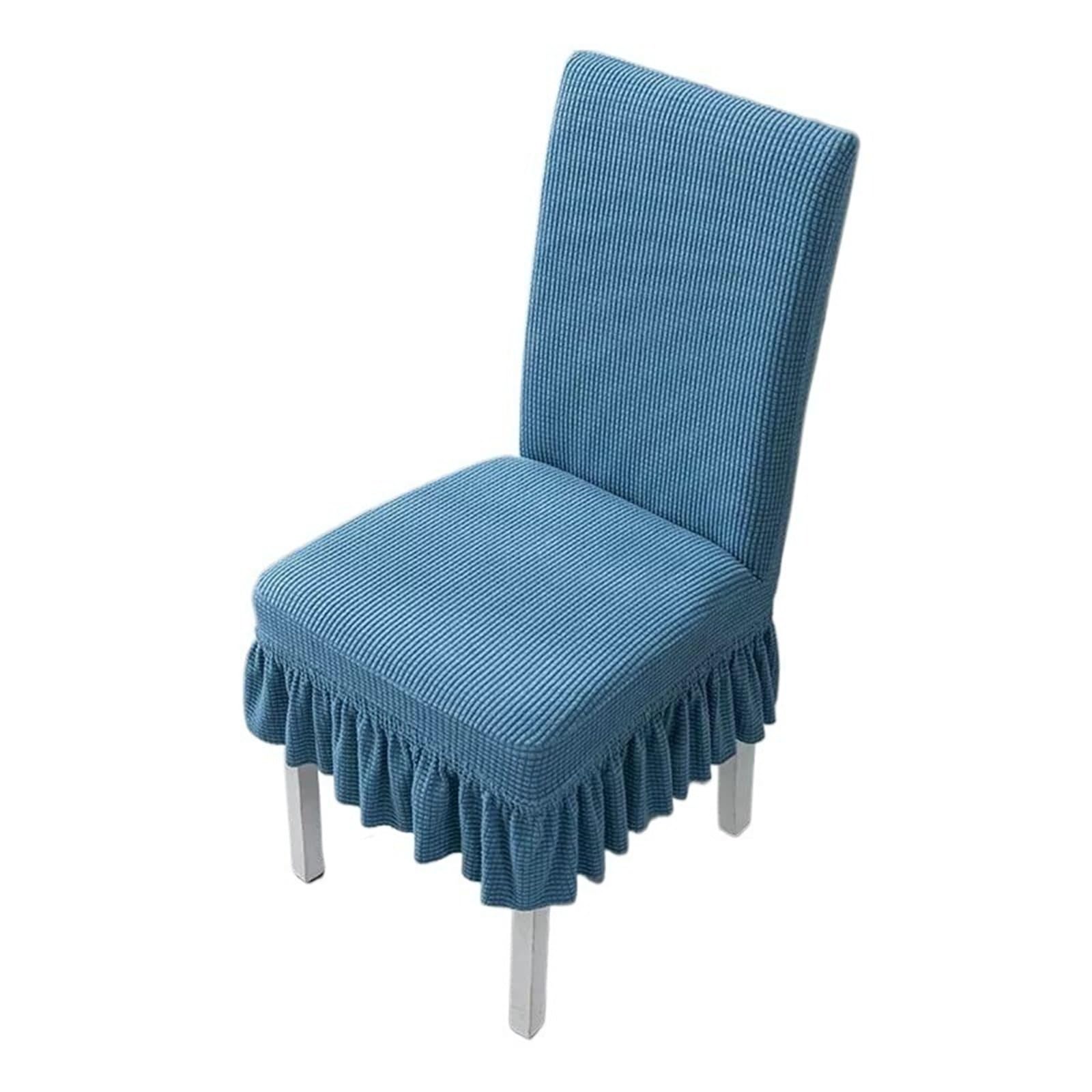ECPGPMDLDT Chair Covers Stretch Kitchen Dining Room Chair Covers Removable Washable Dining for Conferences Family Dining Wedding Banquets(D,4pcs)