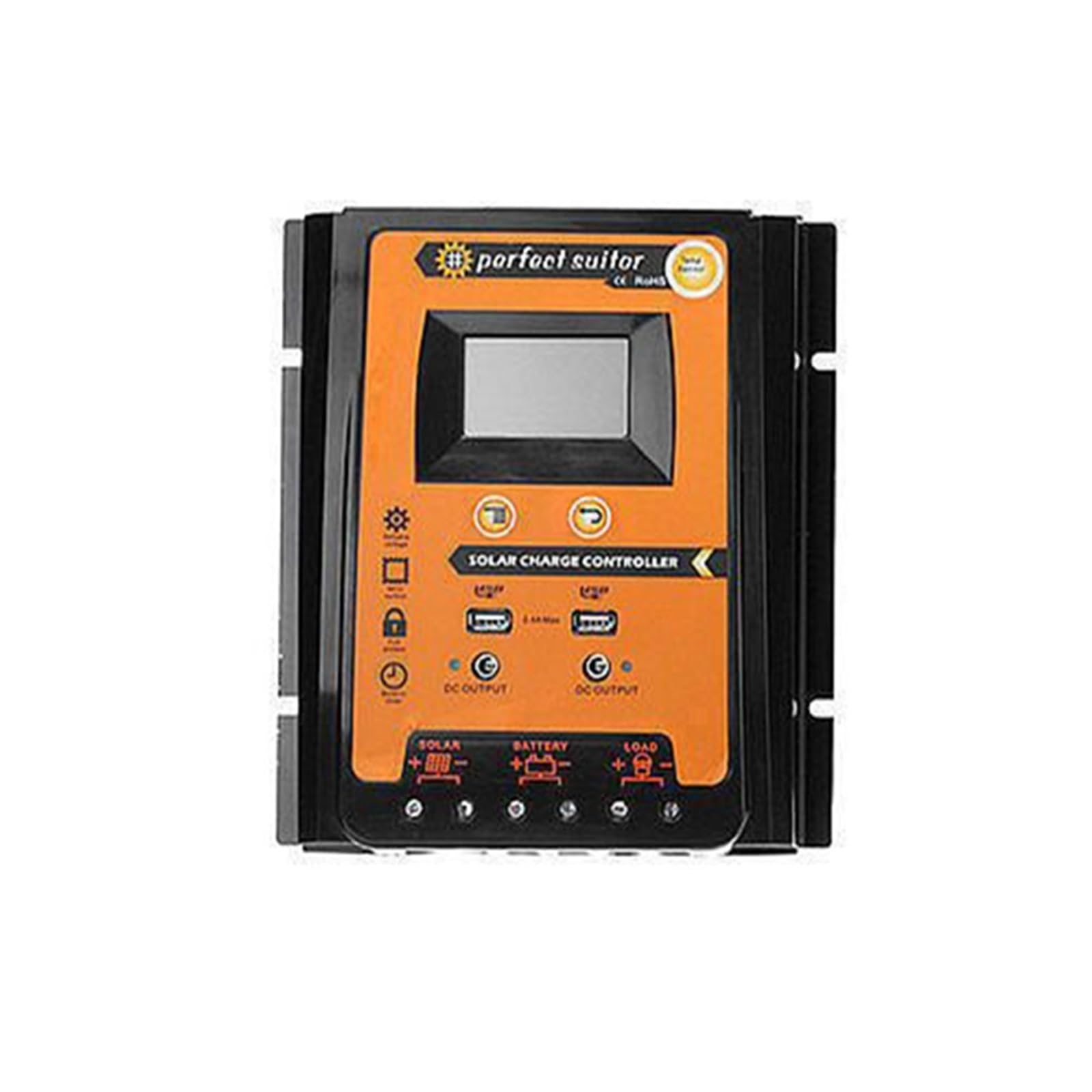 Controlador de carga de panel solar MPPT para caravanas y furgonetas camper