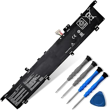 62Wh C42N1846-1 C42N1846 Laptop Battery Compatible with Asus ZenBook Pro Duo UX581 UX581G UX581GV UX581LV UX581GV-XB94T UX581GV-H2003T BP9901U UX581LV-BP1911U UX581LV-H2014R UX581LV-H2002R