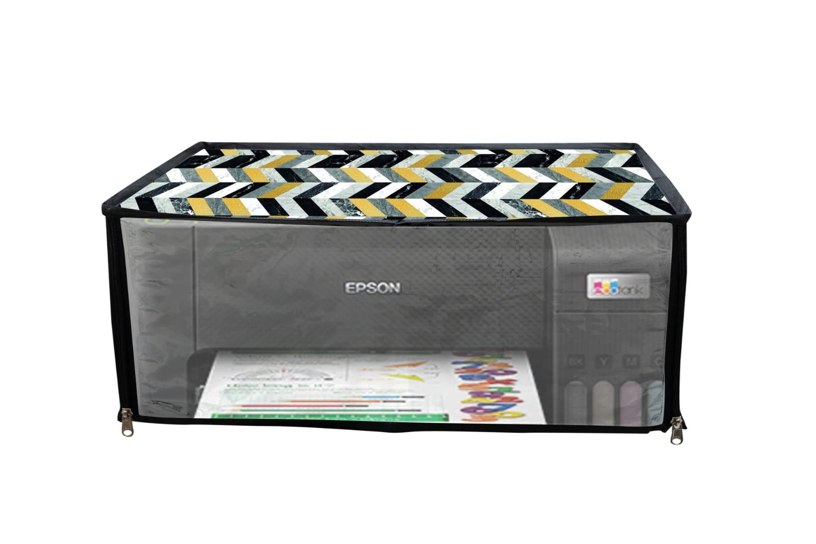 HomeStore-YEP Printer Cover for HP Smart Tank 529 All-in-one WiFi Colour Printer with Zipper for Dust Protection (Multicolor) (B0C9D3J89C) Amazon Price History, Amazon Price Tracker