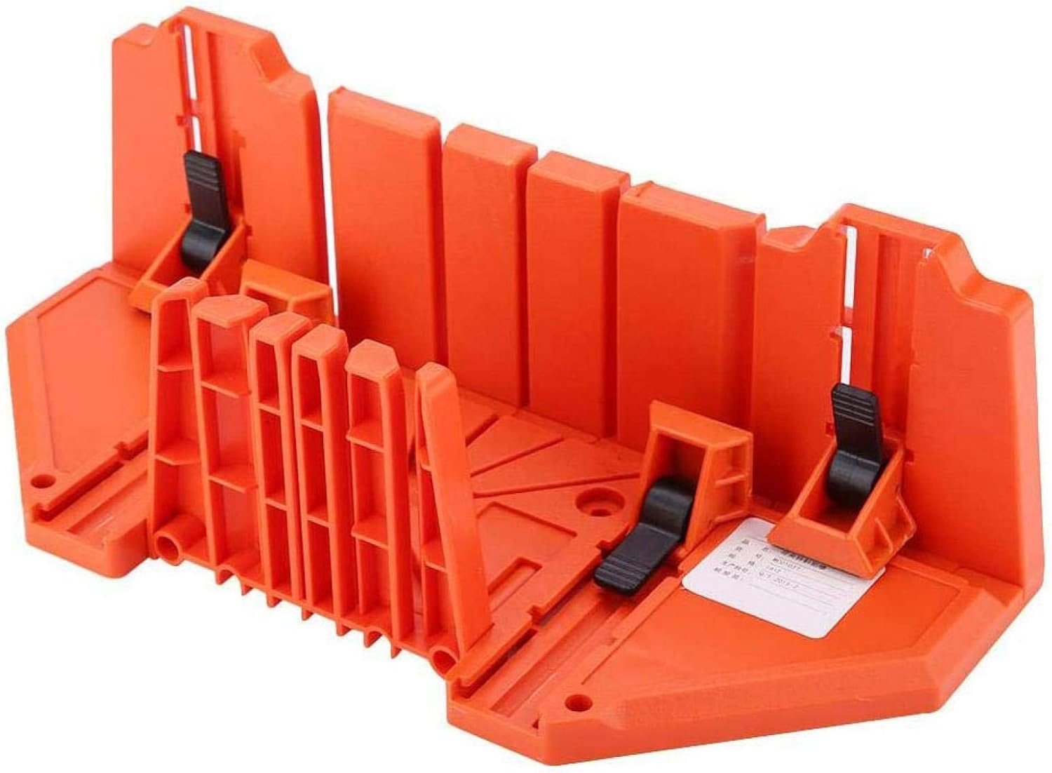 Clamping Mitre Box, 14inch Hardware Tool Saw Storage Miter Box Wood Cutting Plastic with Clamp for Architectural Working for Angle Cutting