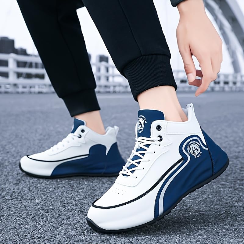 Men's Large-Sized Casual Sports Shoes - Shock-Absorbing, Breathable, Anti-Slip, Durable, Thick Sole, Fashionable and Versatile, Suitable for Outdoor Running and Daily Activities.3