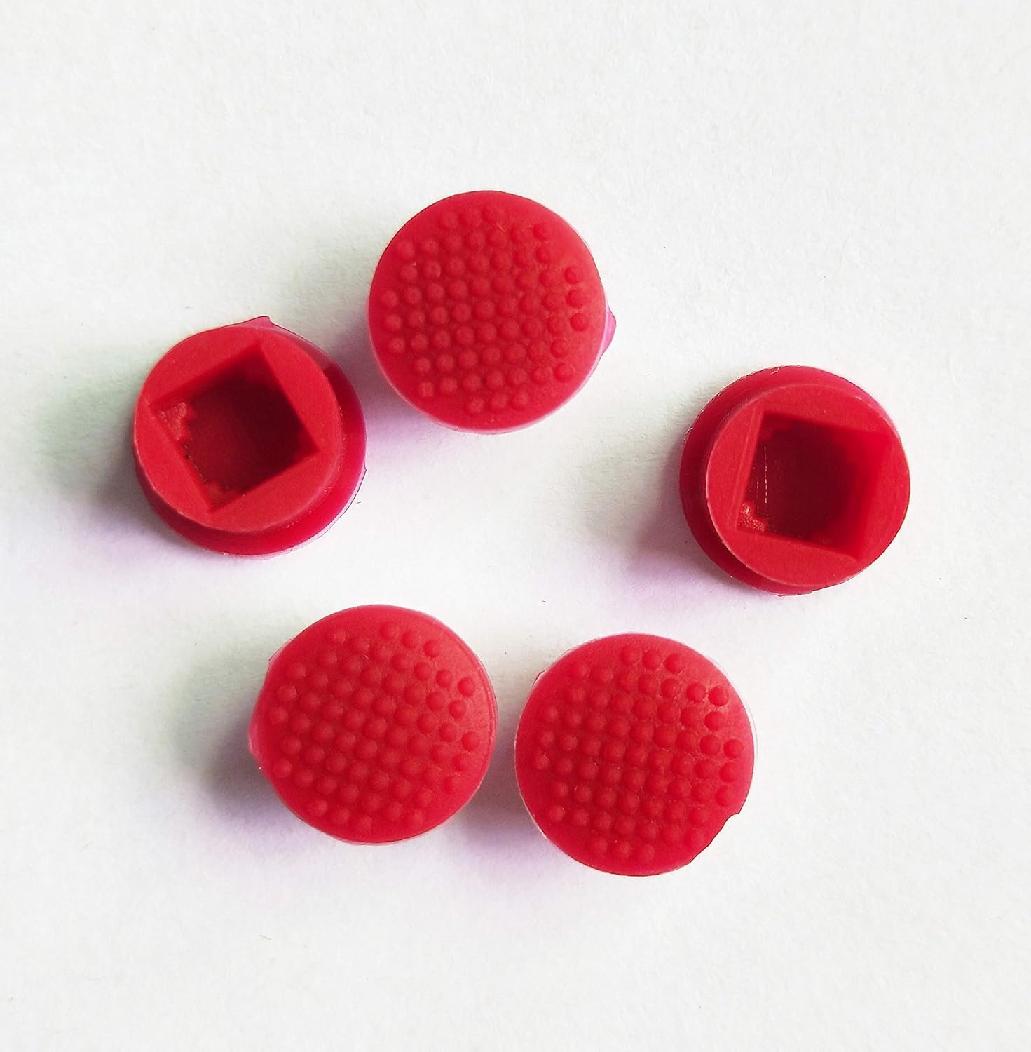 nbparts 5 PCS TrackPoint Keyboard Mouse Red Cap Soft Dome Laptop Pointer for IBM Lenovo ThinkPad-picture-26