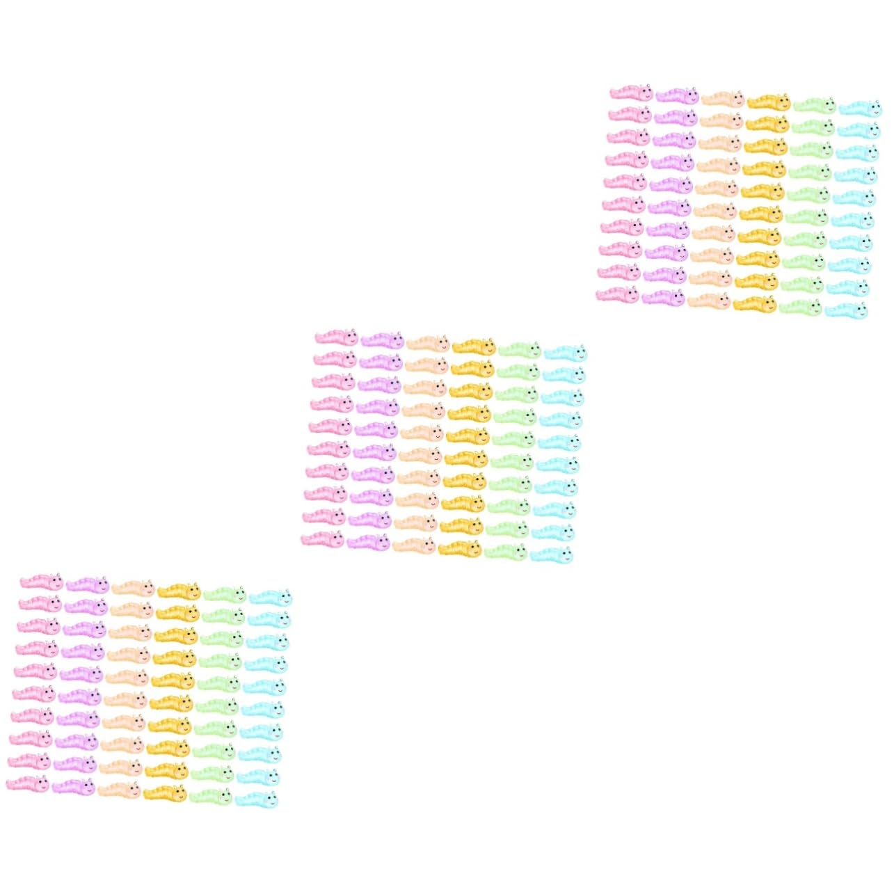Figurines chenilles lumineuses TOYANDONA pour rompre la monotonie des décors végétaux