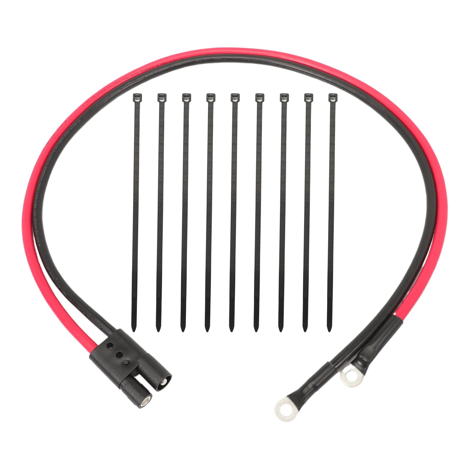 Cavo di messa a terra laterale per aratro da 91,4 cm, 1304741 HYD01690, cavo di alimentazione/terra HYD01690, compatibile con aratri e imbracatura per spazzaneve