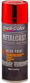 Dupli-Color MC200 Metalcast Automotive Spray Paint - Red Anodized Coating - 11 oz Aerosol Can