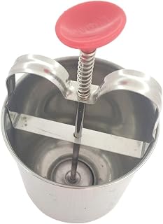 Stainless Steel Medu Wada Maker Medu Vada Dispenser Doughnut Maker Donut And Meduvada Maker for Perfectly Shaped And Crispy Wada Maker Size 3.5 X 3.5 X 6.5 Inch