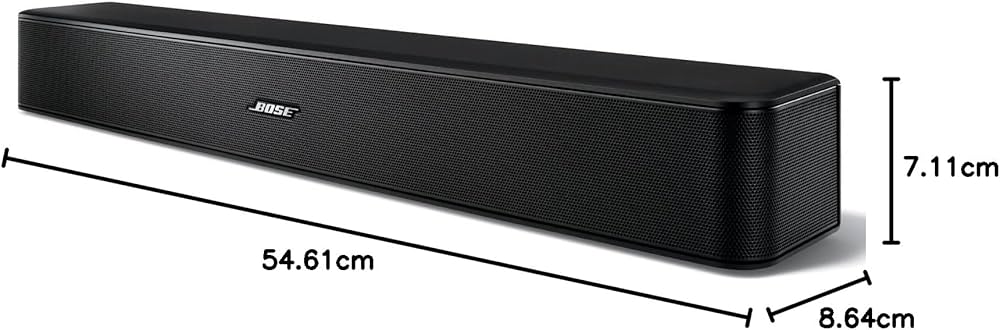 Bose Solo 5 TV Soundbar Sound System with Universal Remote Control