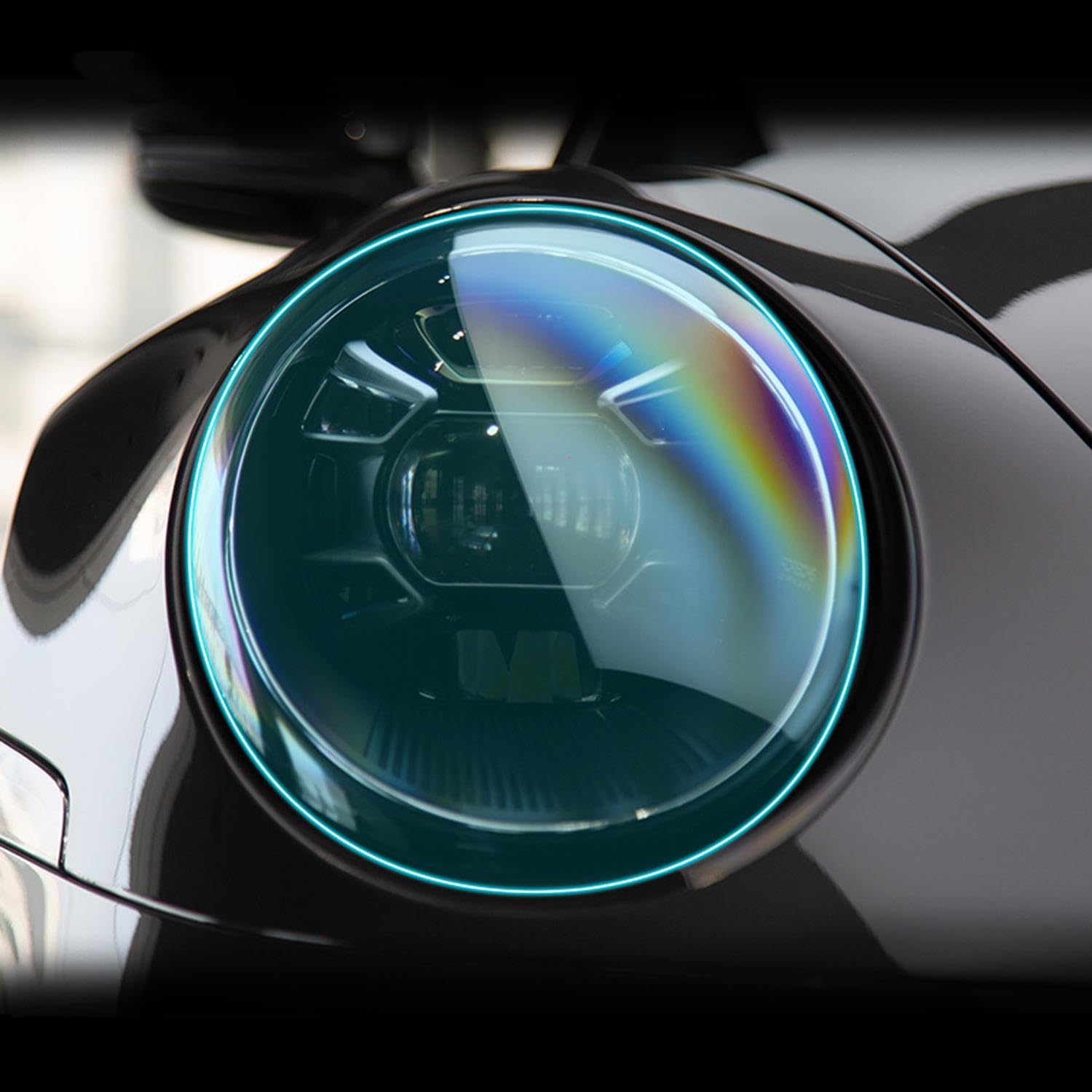 Car Exterior Film TPU PPF Headlamps Protective Film Anti Scratch Repair Membrane Smoked Headlight refit，for Porsche 911 2019-2023