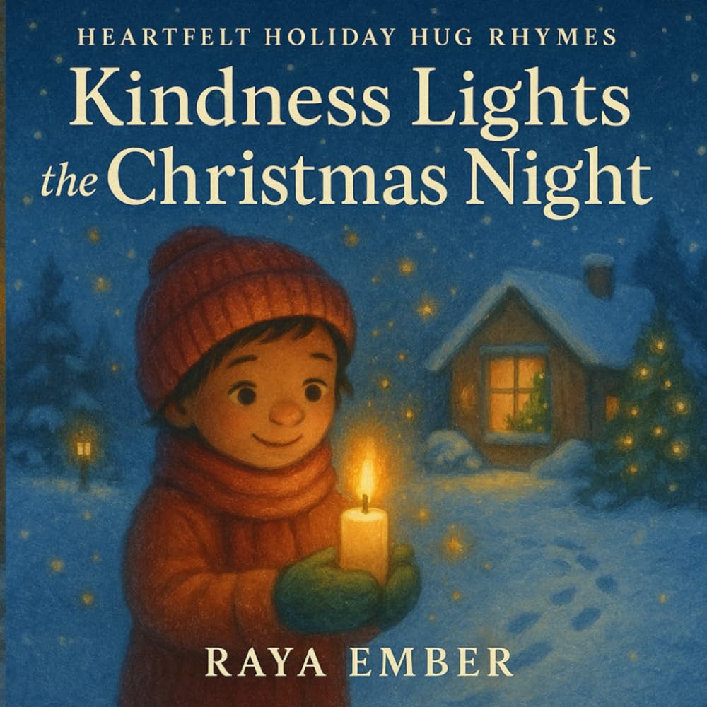 Kindness Lights the Christmas Night (Heartfelt Holiday Hug Rhymes)