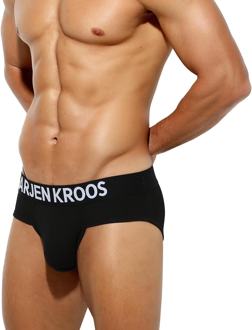Arjen Kroos Men's Underwear Briefs, Sexy Athletic Cotton Underwear Men, Low Rise Underpants Pouch Underwear for Men 1 Pack