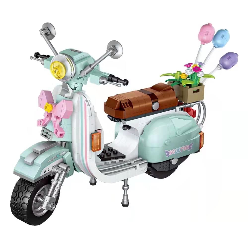 LOZ Mini Blok 1117 Motosiklet Scooter Mini Bloklar Serisi : Amazon