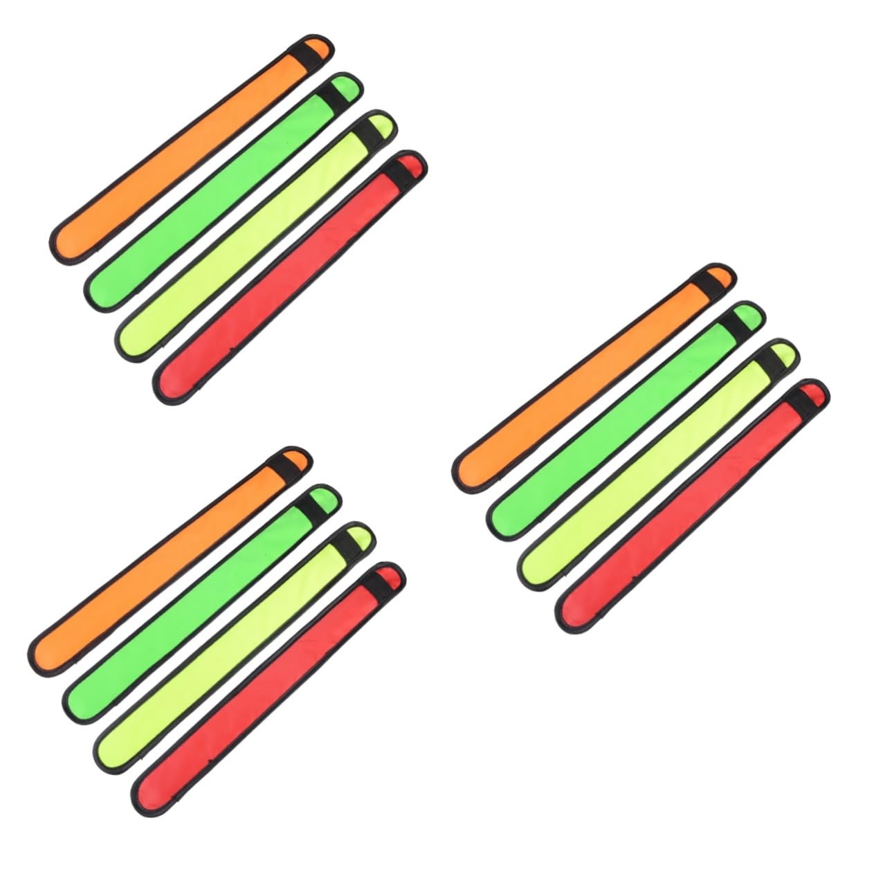 TOYANDONA Bracciali LED Luminosi Corsa Notturna Bracciali per Alta visibilità E Sicurezza attività